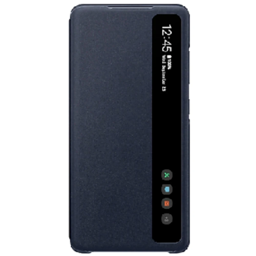 Аксессуары для смартфона Samsung Чехол Galaxy S20 FE Smart Clear View Cover EF-ZG780CNEGRU