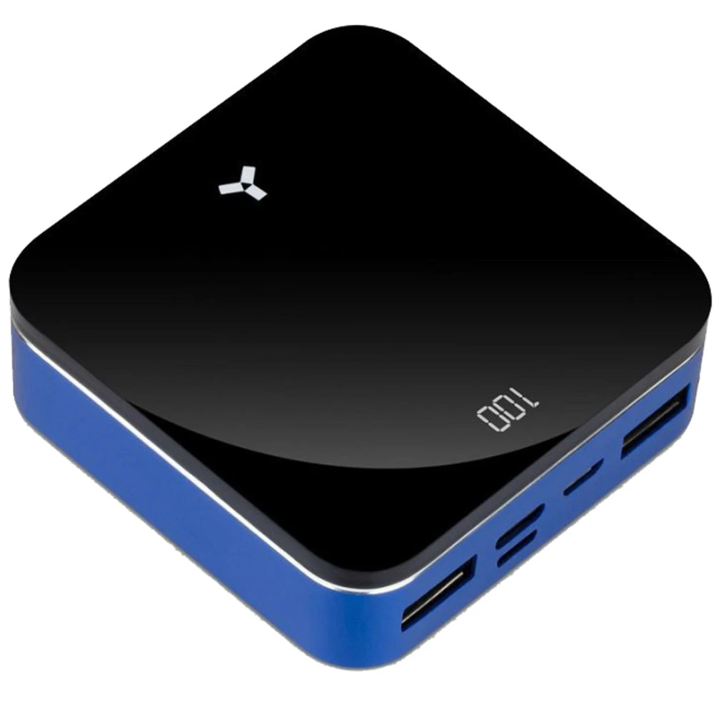 Внешний аккумулятор (Power Bank) Accesstyle Violet 10000мАч 1304041 10000 мАч, Синий