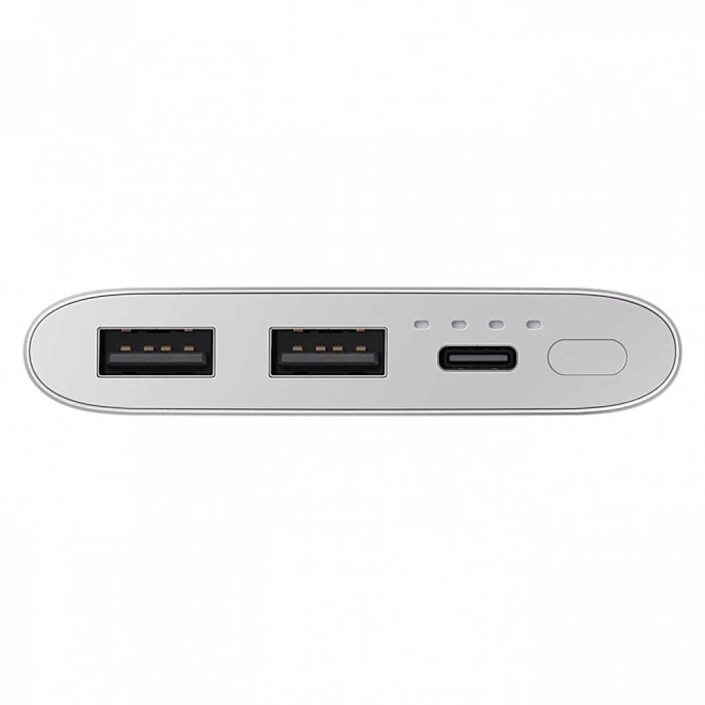 Внешний аккумулятор (Power Bank) Samsung EB-P1100CSRGRU EB-P1100CSRGRU2 10000 мАч, Серебро