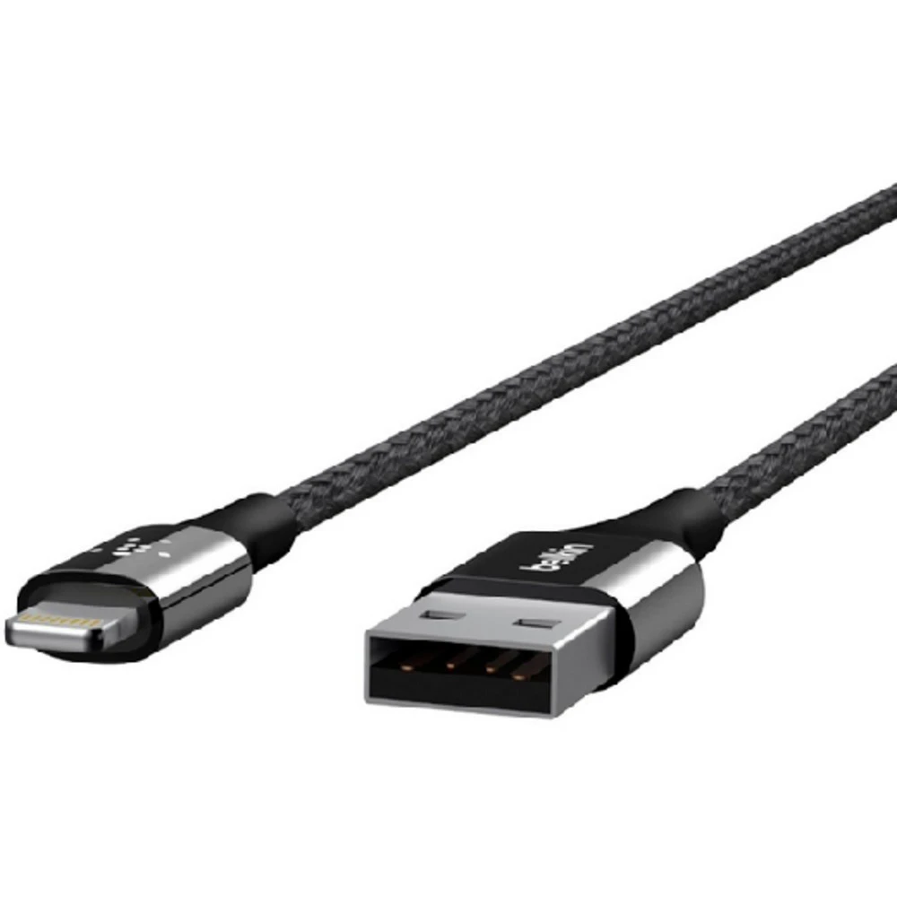 Аксессуары для смартфона Belkin LIGHTNING MIXIT DURATEK KEVLAR 1.2М черный 1310481