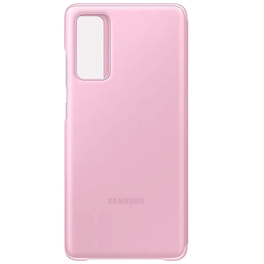 Аксессуары для смартфона Samsung Чехол для Galaxy S20 FE Smart Clear View Cover violet EF-ZG780CVEGRU
