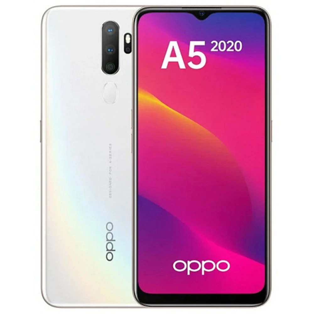 Смартфон Oppo A5 2020, Dazzling White 1298484