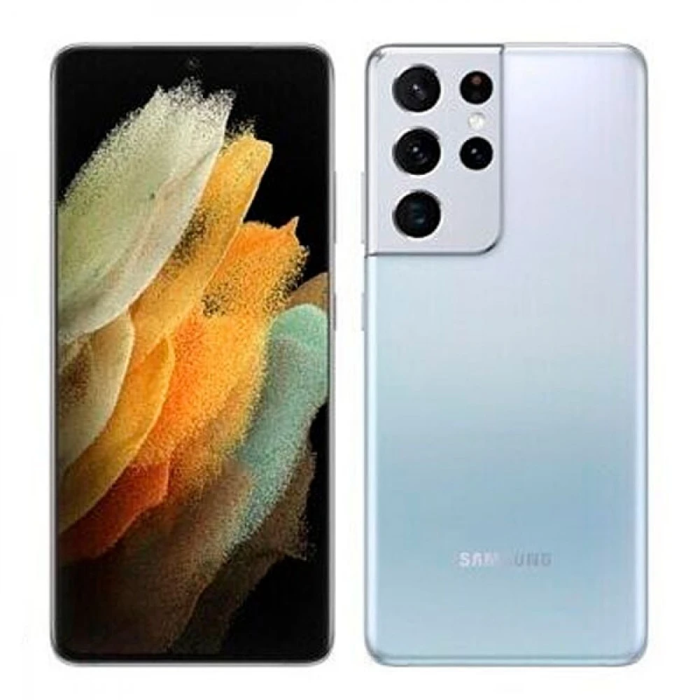 Смартфон Samsung Galaxy S21 Ultra 128Gb 12Gb серебряный SM-G998BZSDSER