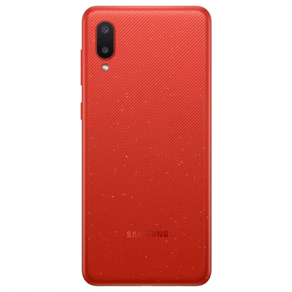 Смартфон Samsung Galaxy A02 32Gb 2Gb красный SM-A022GZRBSER