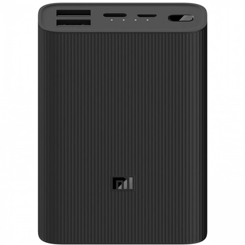 Внешний аккумулятор (Power Bank) Xiaomi Mi PowerBank 3 Ultra Compact BHR4412GL 10000 мАч, Черный