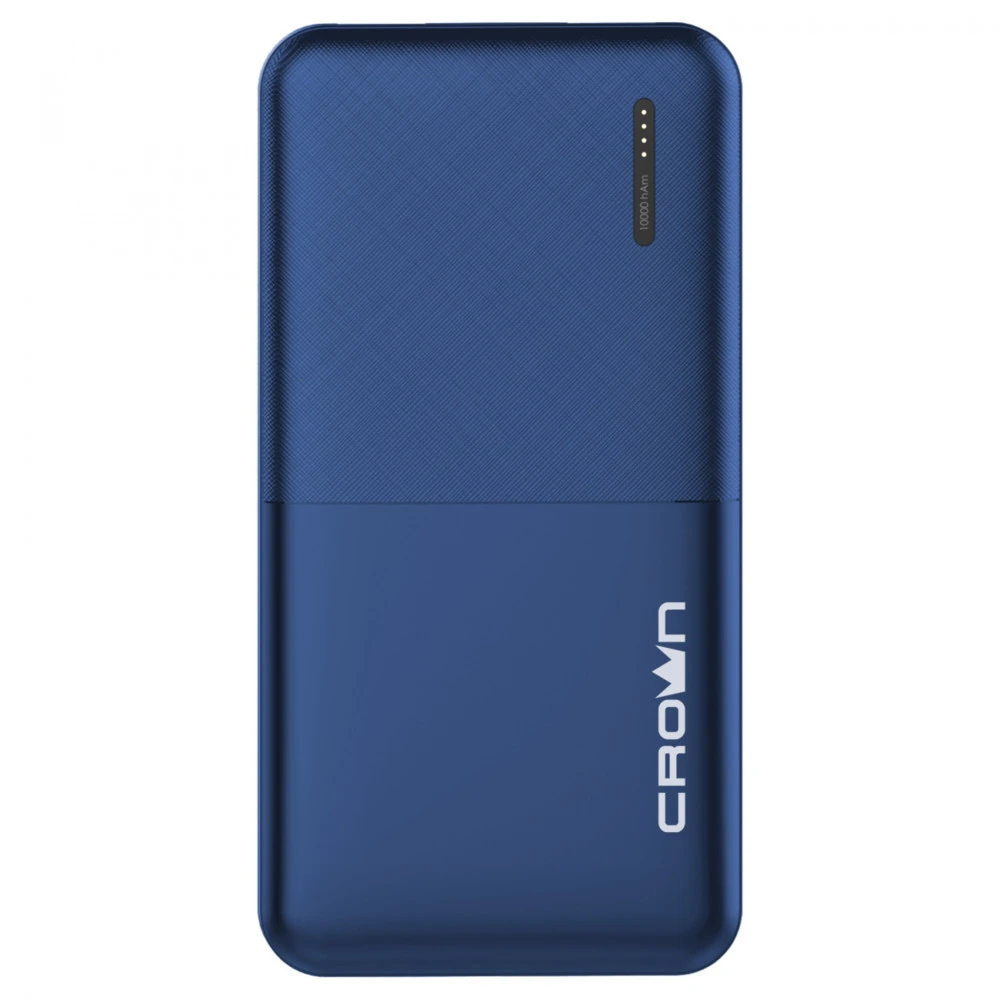 Внешний аккумулятор (Power Bank) CROWN micro CMPB-604 blue CMPB-604blue 10000 мАч, Синий