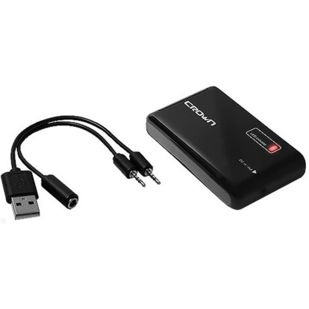 Внешний аккумулятор (Power Bank) CROWN micro CMPB-213 1700 мАч, Черный