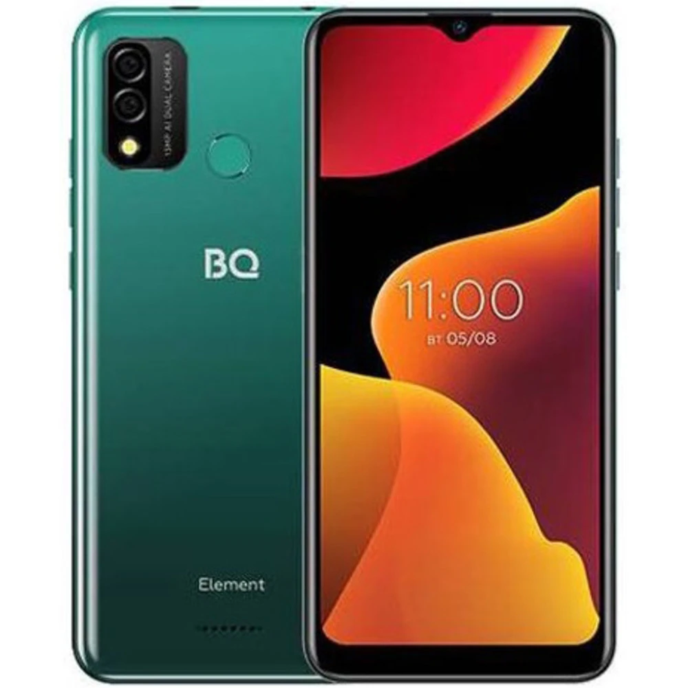 Смартфон BQ 6645L Element Зеленый BQ-6645L Element зеленый 128 Гб, 3 Гб