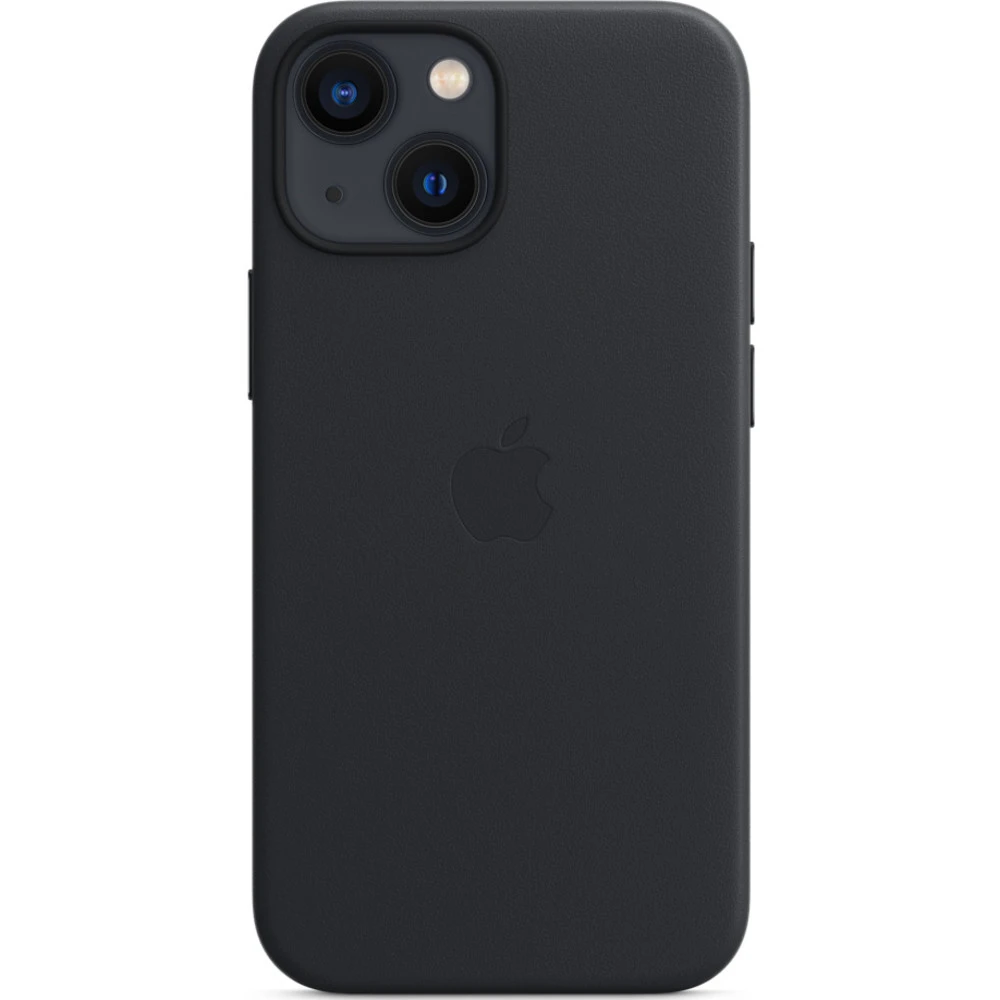 Аксессуары для смартфона Apple Чехол iPhone 13 mini Leather Case with MagSafe - Midnight MM0M3ZM/A