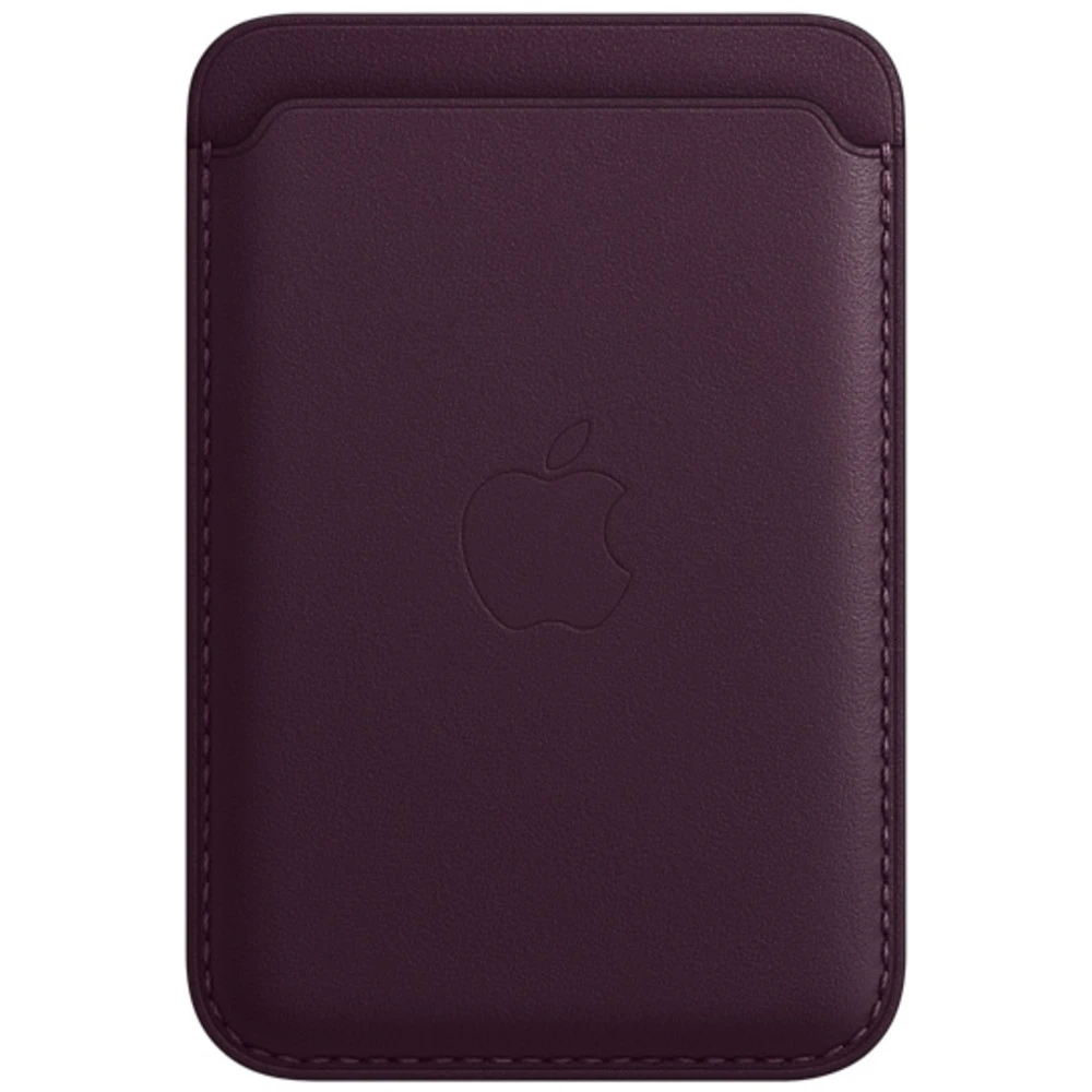 Аксессуары для смартфона Apple Чехол для карт iPhone Leather Wallet with MagSafe - Dark Cherry MM0T3ZM/A