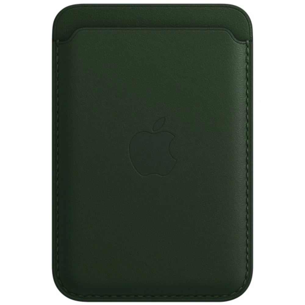 Аксессуары для смартфона Apple Чехол для картiPhone Leather Wallet with MagSafe - Sequoia Green MM0X3ZM/A