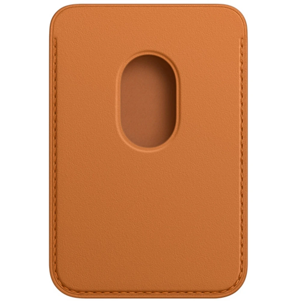 Аксессуары для смартфона Apple Чехол для карт iPhone Leather Wallet with MagSafe - Golden Brown MM0Q3ZM/A