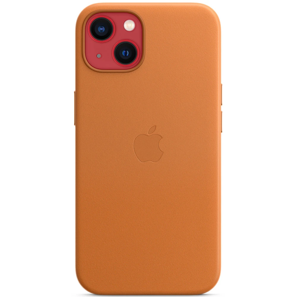 Аксессуары для смартфона Apple Чехол iPhone 13 Leather Case with MagSafe - Golden Brown MM103ZM/A