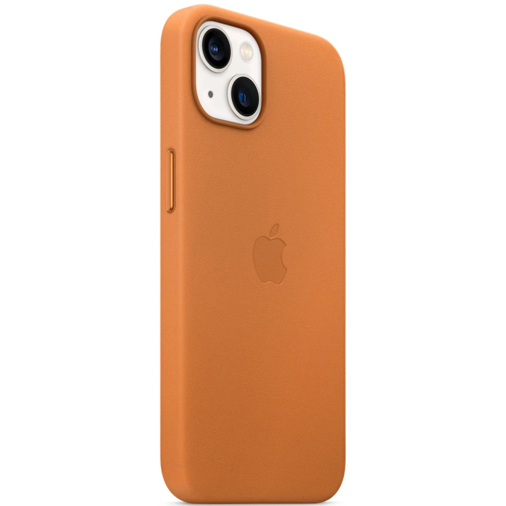 Аксессуары для смартфона Apple Чехол iPhone 13 Leather Case with MagSafe - Golden Brown MM103ZM/A