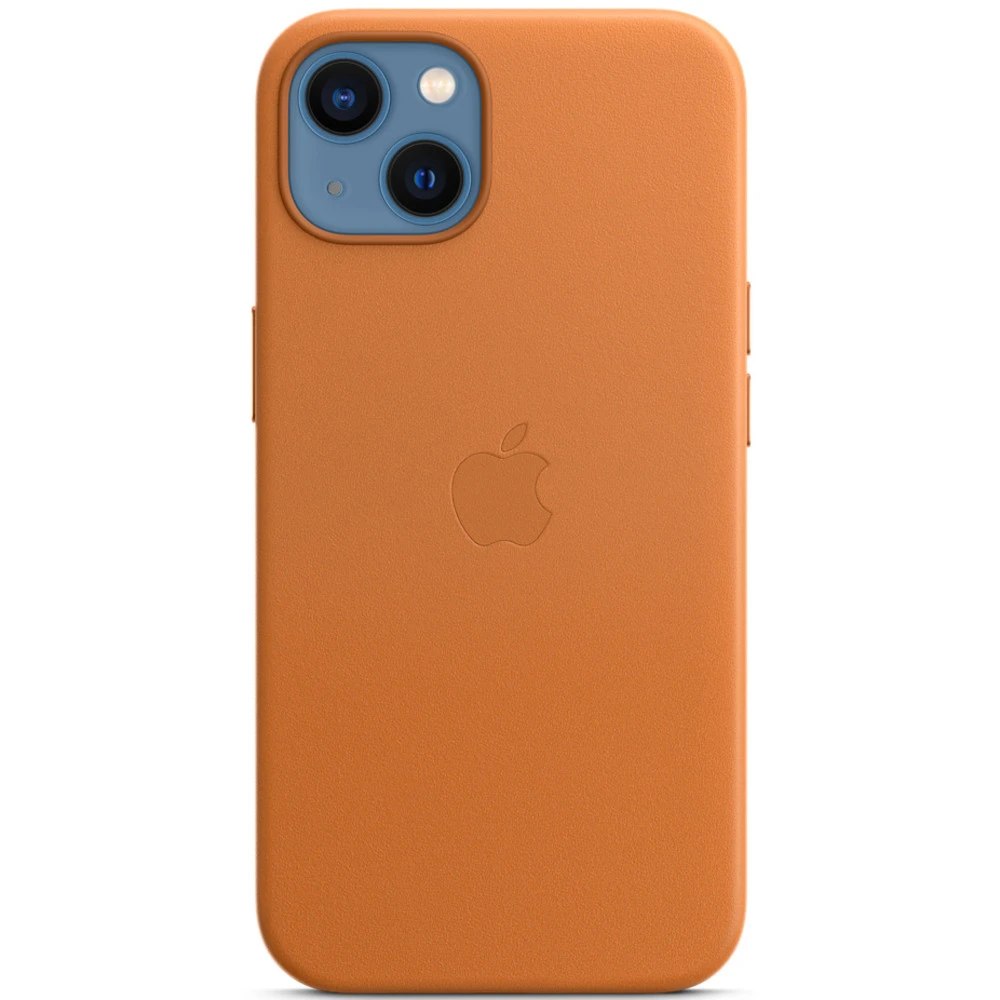 Аксессуары для смартфона Apple Чехол iPhone 13 Leather Case with MagSafe - Golden Brown MM103ZM/A