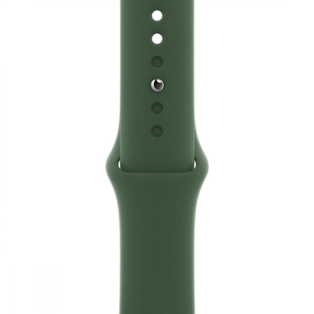 Apple Watch Series 7 GPS, 41mm Green Aluminium Case with Clover Sport Band MKN03GK/A