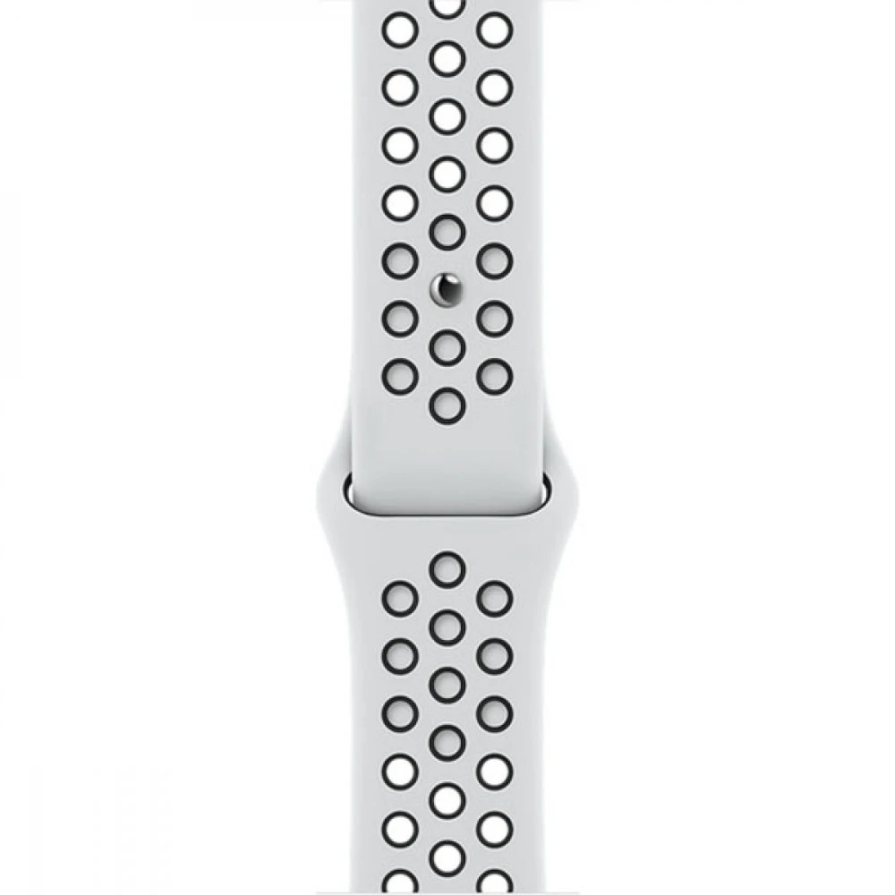 Apple Watch Nike SE GPS, 44mm Silver Aluminium Case with Pure Platinum/Black Nike Sport Band MKQ73GK/A