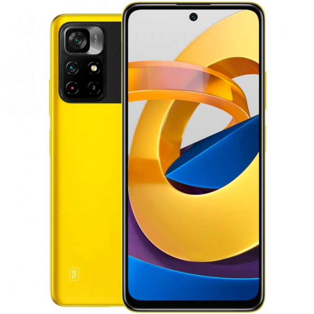 Смартфон POCO M4 Pro 6/128Gb Yellow 21091116AG-128-YELLOW 128 Гб, 6 Гб