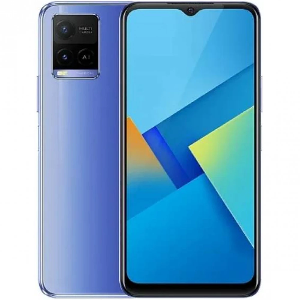 Смартфон Vivo Y21 4/64GB Metallic blue Y21 Metallic blue 64 Гб, 4 Гб
