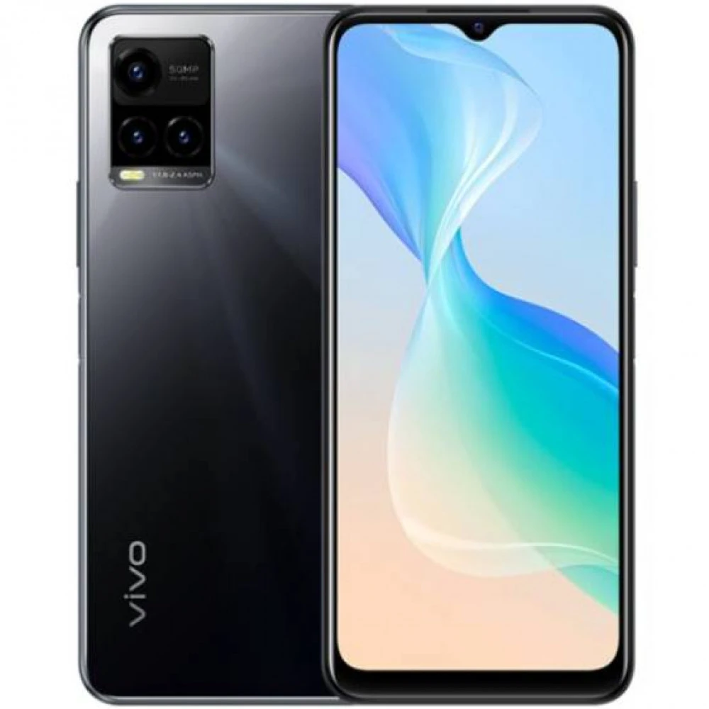 Смартфон Vivo Y33S 4/128GB Mirror Black Y33S (128Gb) Mirror Black 128 Гб, 4 Гб