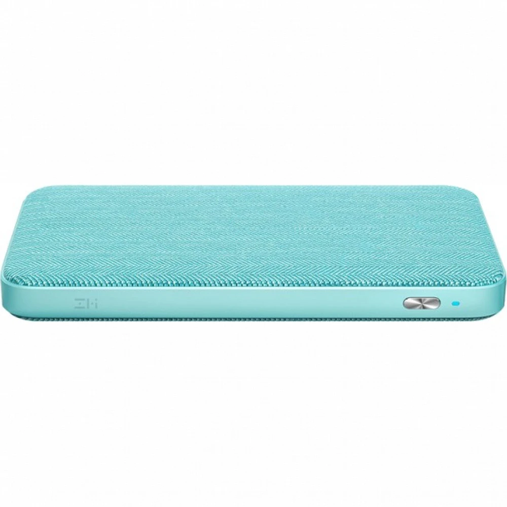 Внешний аккумулятор (Power Bank) Xiaomi ZMI PowerBank QB910 ZMK2QB91CNGR 10000 мАч, Бирюзовый