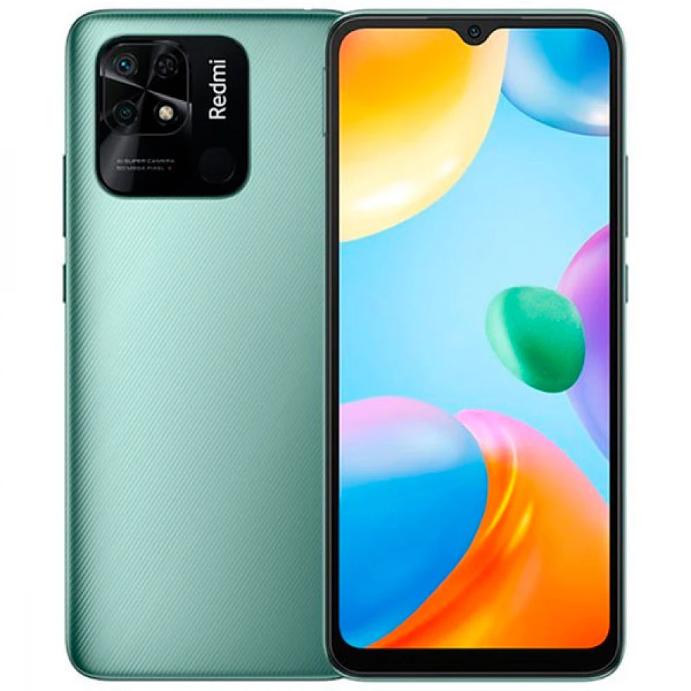 Смартфон Xiaomi Redmi 10C 4/64GB Mint Green 220333QAG-64-GREEN 64 Гб, 4 Гб