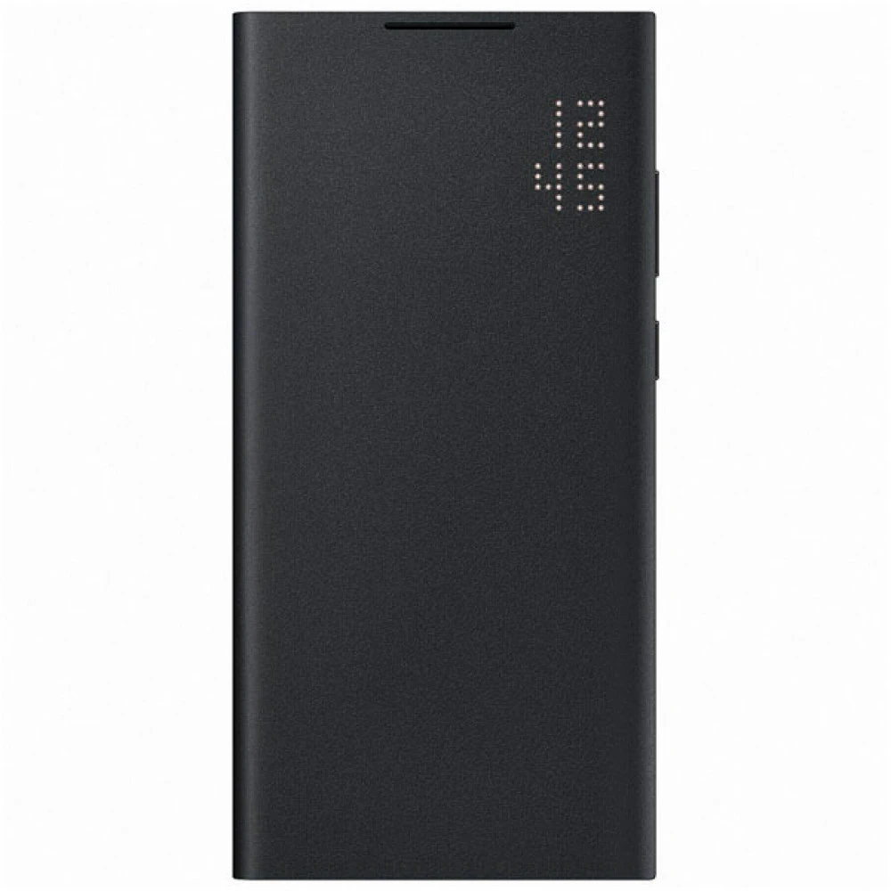 Аксессуары для смартфона Samsung Чехол для Galaxy S22 Ultra Smart LED View Cover EF-NS908PBEGRU