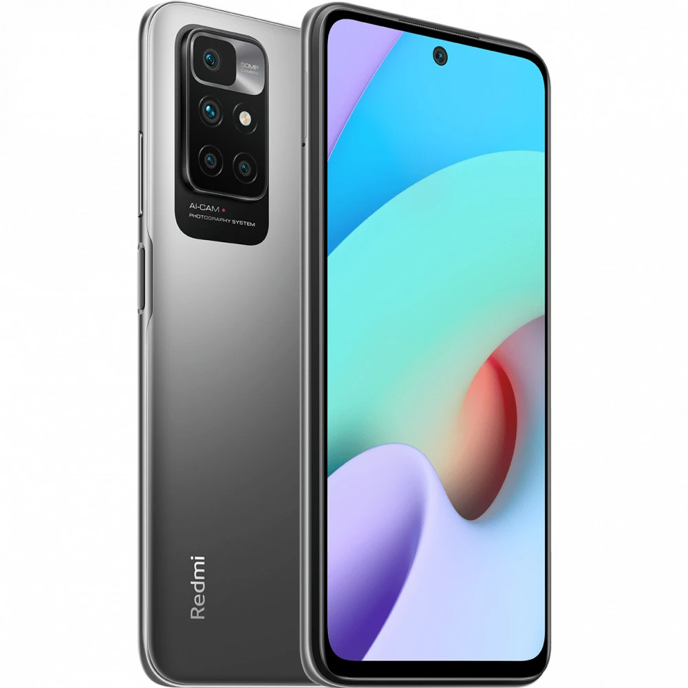 Смартфон Xiaomi Redmi 10 (2022) 4/128GB 21061119AG-128-GRAY 128 Гб, 4 Гб