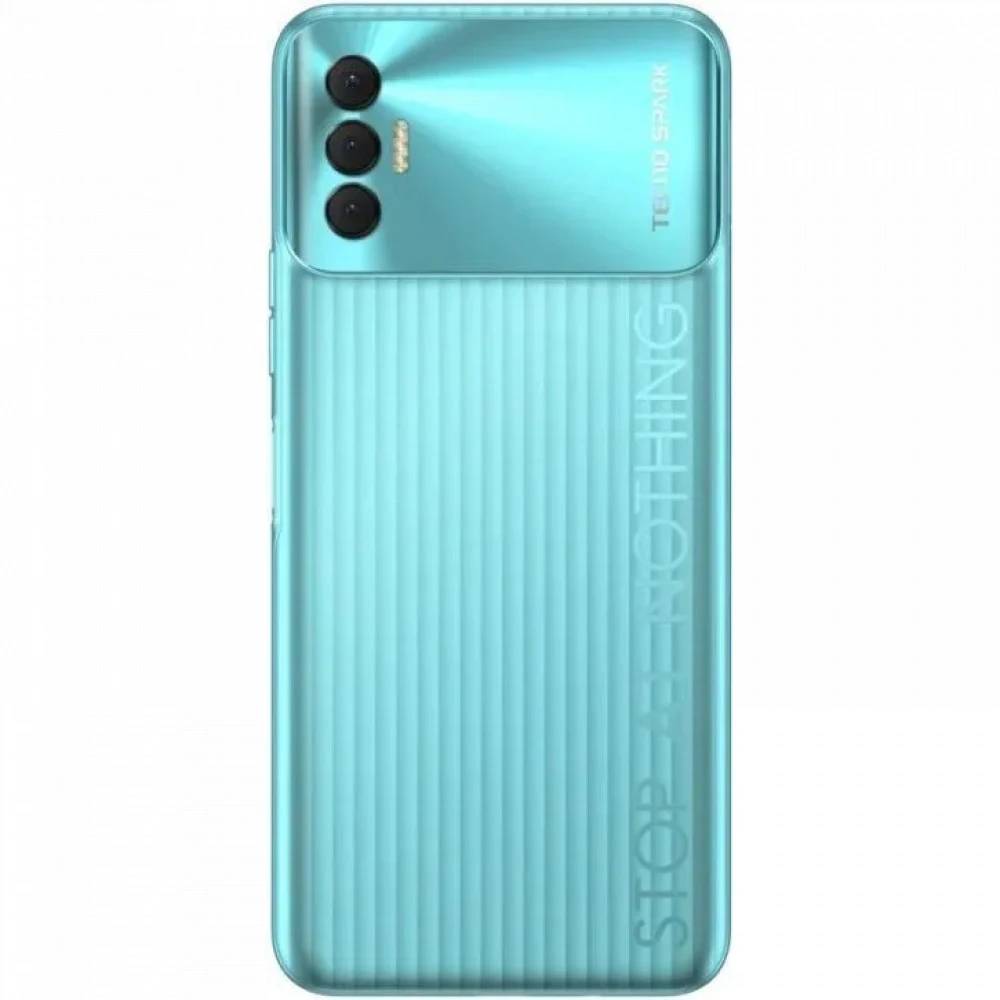 Смартфон TECNO Spark 8p NFC Dual SIM Turquoise Cyan 4895180773419 128 Гб, 4 Гб