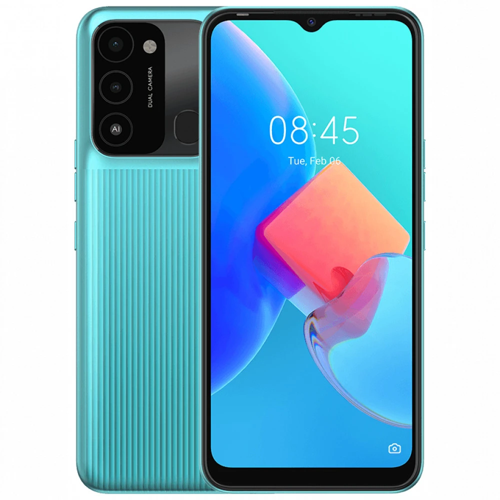 Смартфон TECNO Spark Go 2022 Dual SIM Turquoise Cyan 4895180774041 32 Гб, 2 Гб