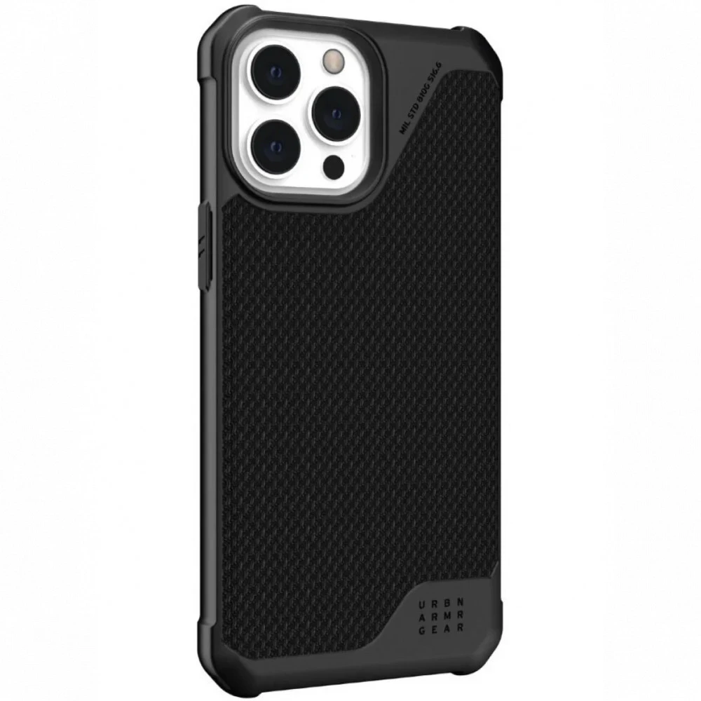 Аксессуары для смартфона UAG Чехол Metropolis LT для iPhone 13 Pro Max Kevlar Black 11316O183940