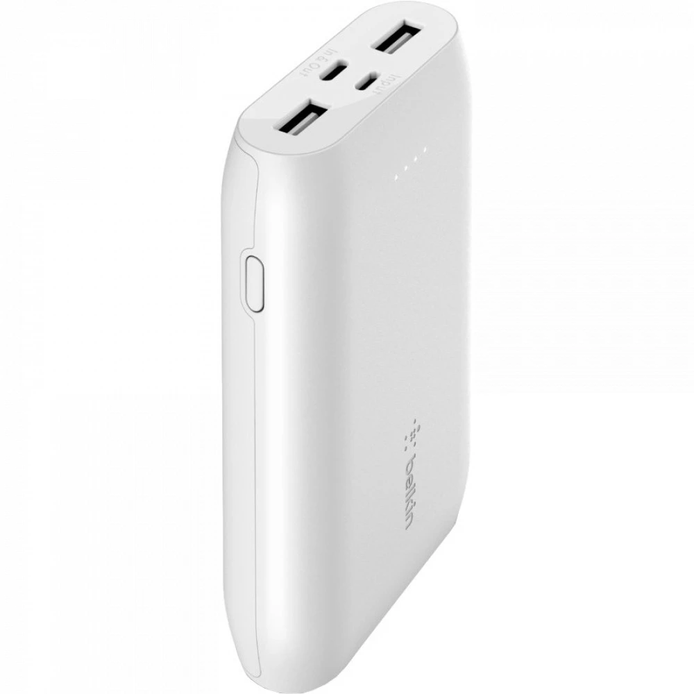 Внешний аккумулятор (Power Bank) Belkin Boost Charge Power Bank Multiport 10K F8J267BTWHT 10000 мАч, Белый