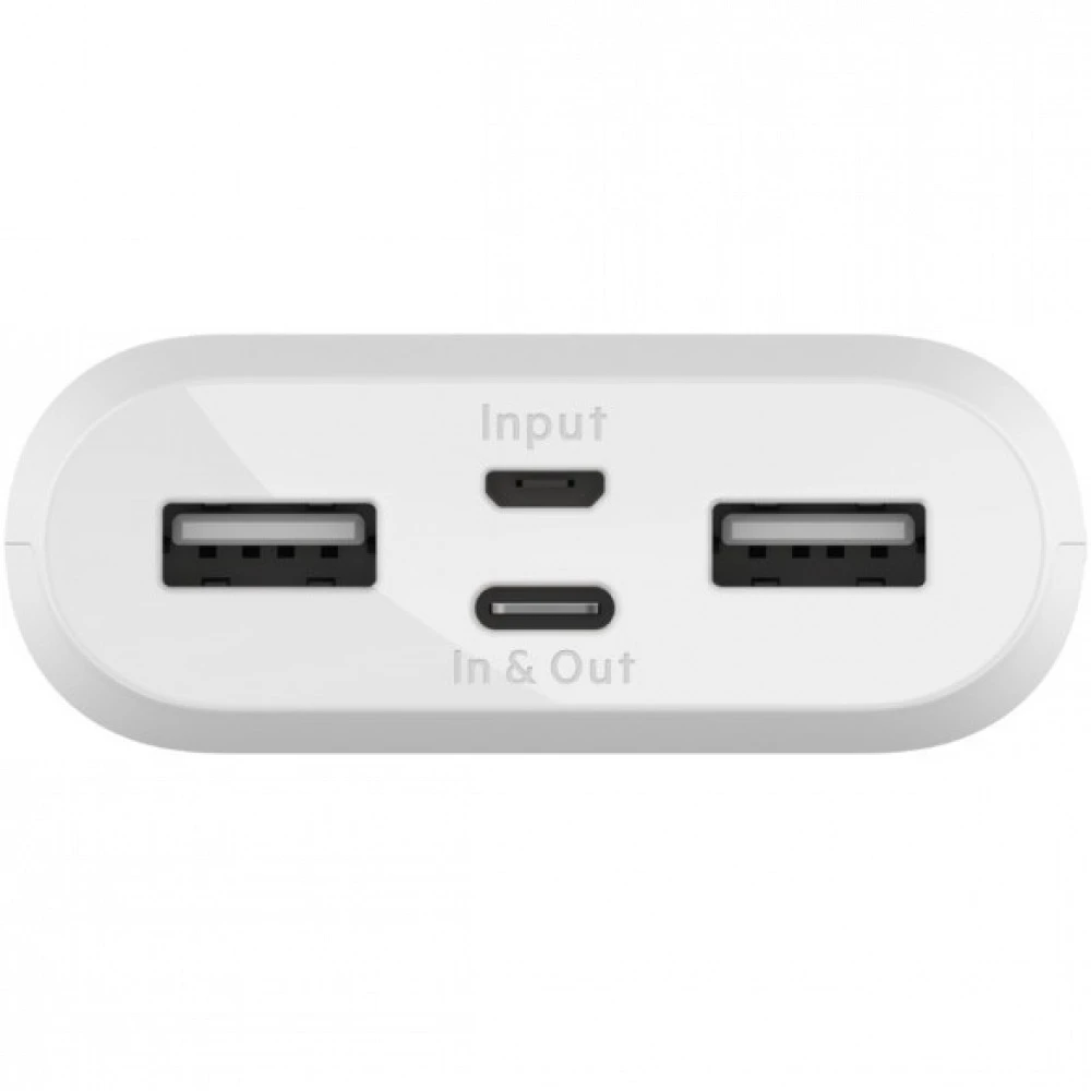 Внешний аккумулятор (Power Bank) Belkin Boost Charge Power Bank Multiport 10K F8J267BTWHT 10000 мАч, Белый