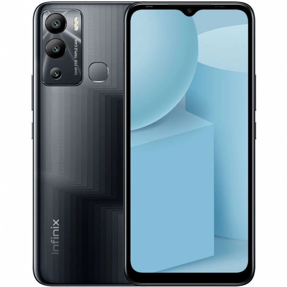 Смартфон Infinix HOT 12i x665b/black 64 Гб, 4 Гб