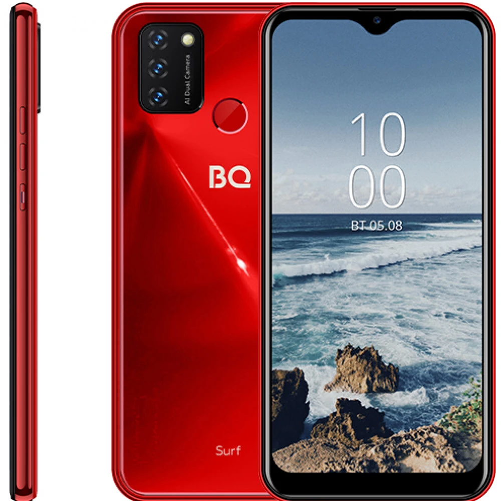 Смартфон BQ 6631G Surf Red 16 Гб, 2 Гб
