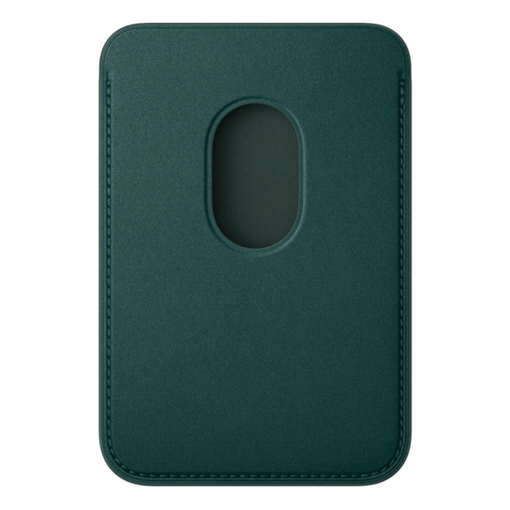 Аксессуары для смартфона Apple iPhone FineWoven Wallet with MagSafe - Dark Green MA6Y4ZM/A