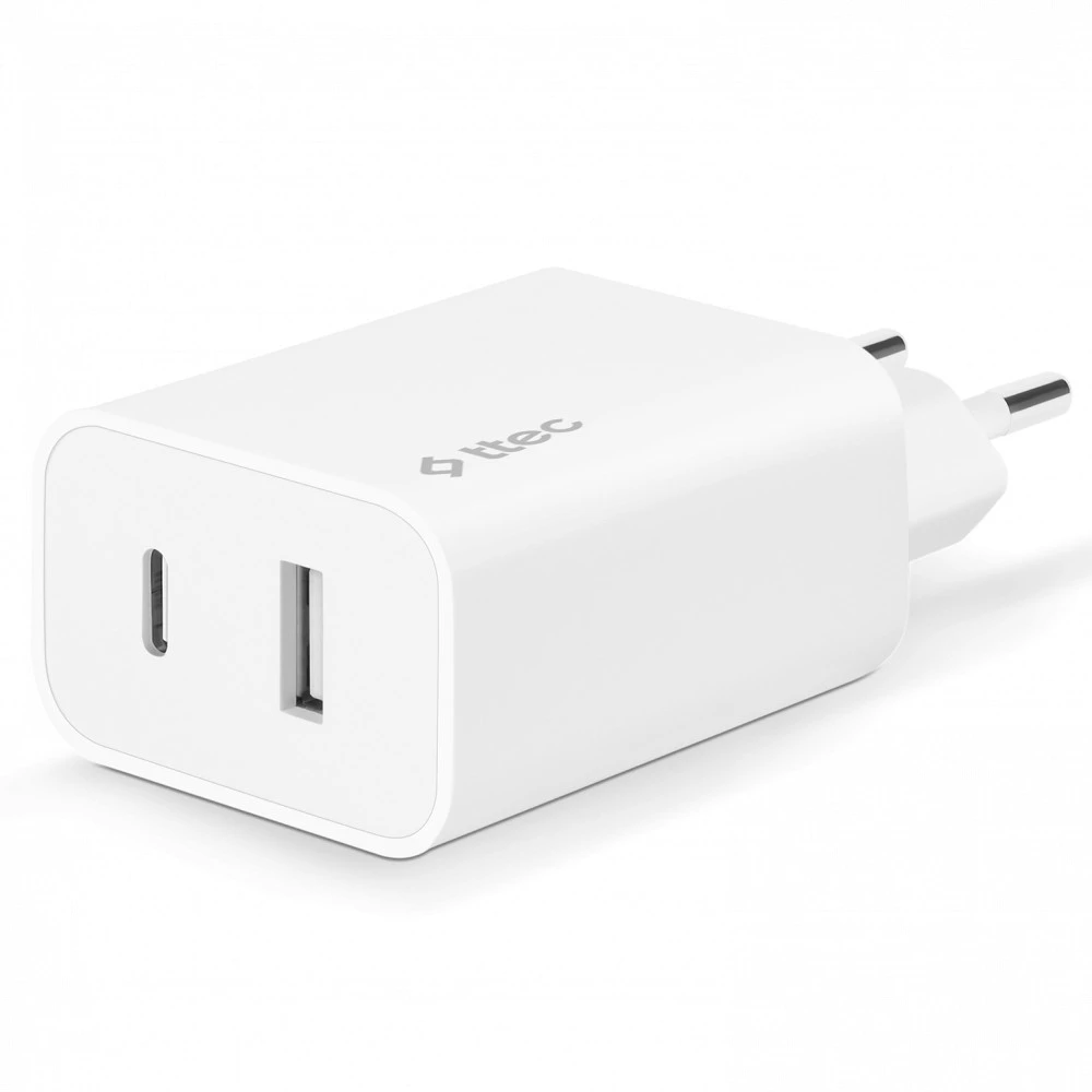 Ttec SmartCharger Duo PD Travel Charger 2SCS24B 30