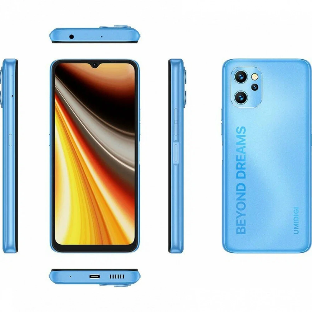 Смартфон Umidigi Power 7 Max (6/128Gb) Blue C.POW7-A-J-192-L-Z02 128 Гб, 6 Гб