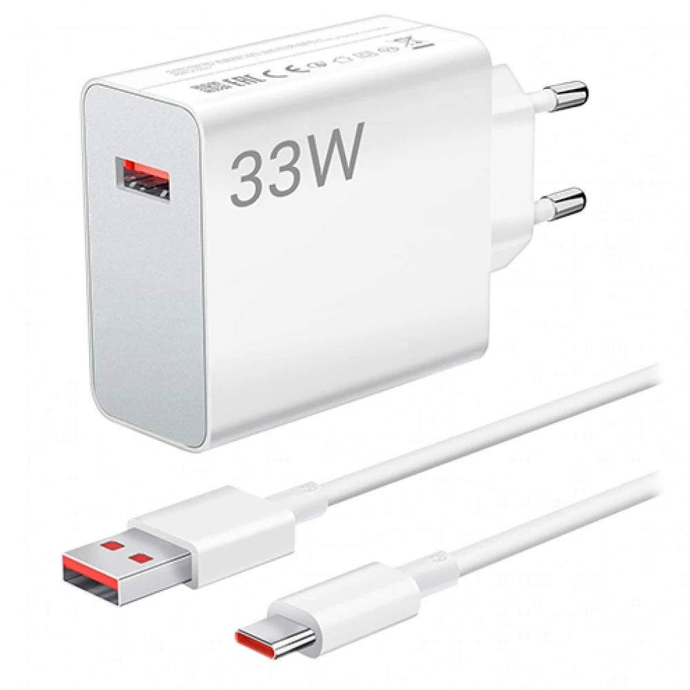 Xiaomi 33W Charging Combo White MDY-16-EF 33