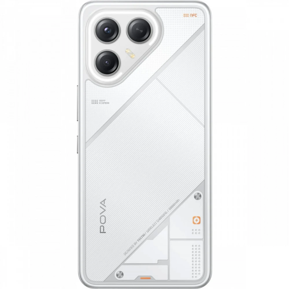Смартфон TECNO Pova 7 Ultra 12/256Gb Geek White LJ9 256+12 GEEK WHITE 256 Гб, 12 Гб