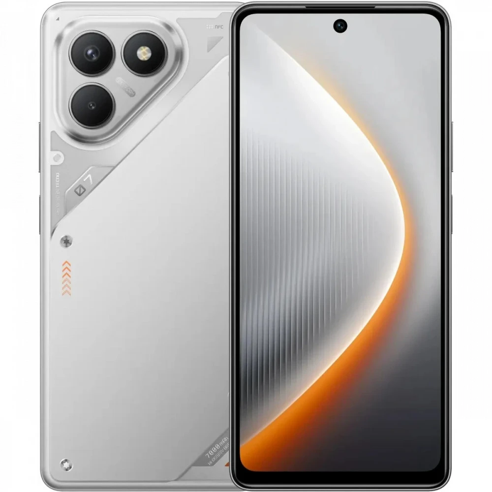 Смартфон TECNO Pova 7 Neo 8/256Gb Magic Silver LJ6 256+8 MAGIC SILVER 256 Гб, 8 Гб