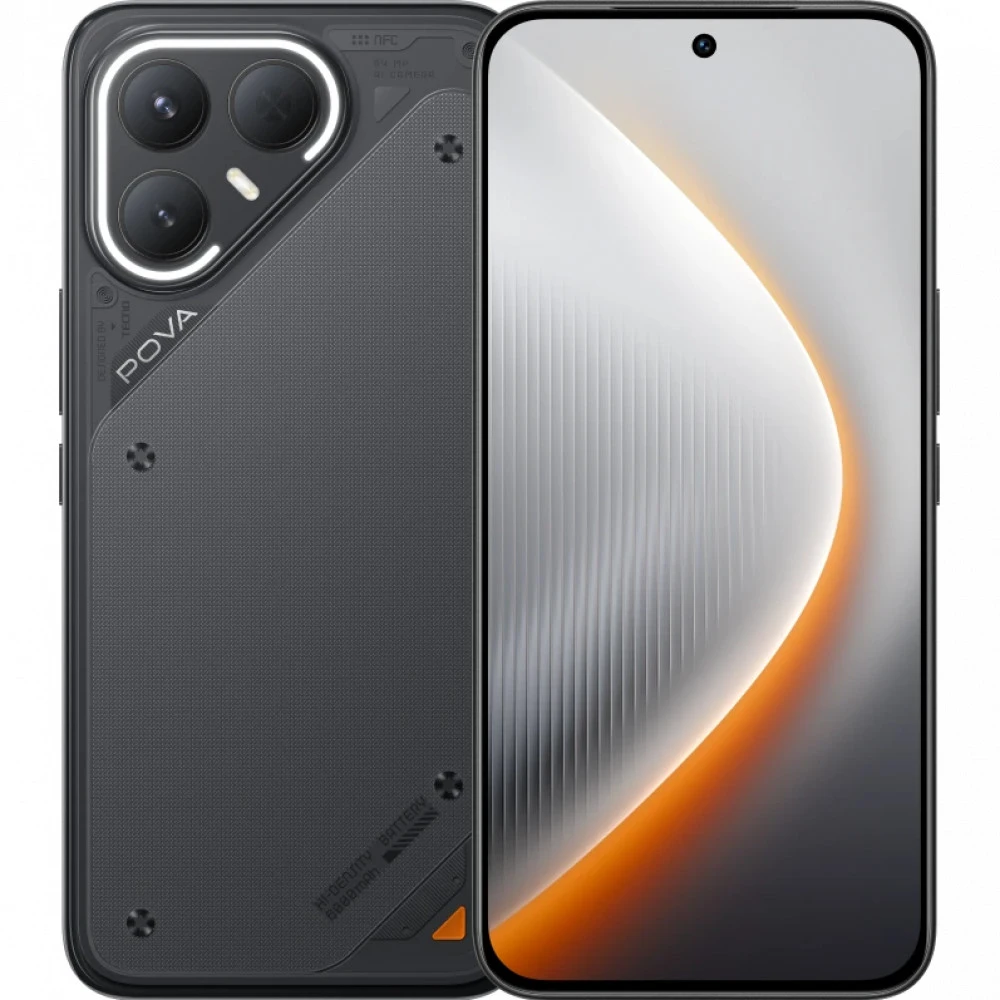 Смартфон TECNO Pova 7 Pro 8/256Gb Geek Black LJ8 256+8 GEEK BLACK 256 Гб, 8 Гб