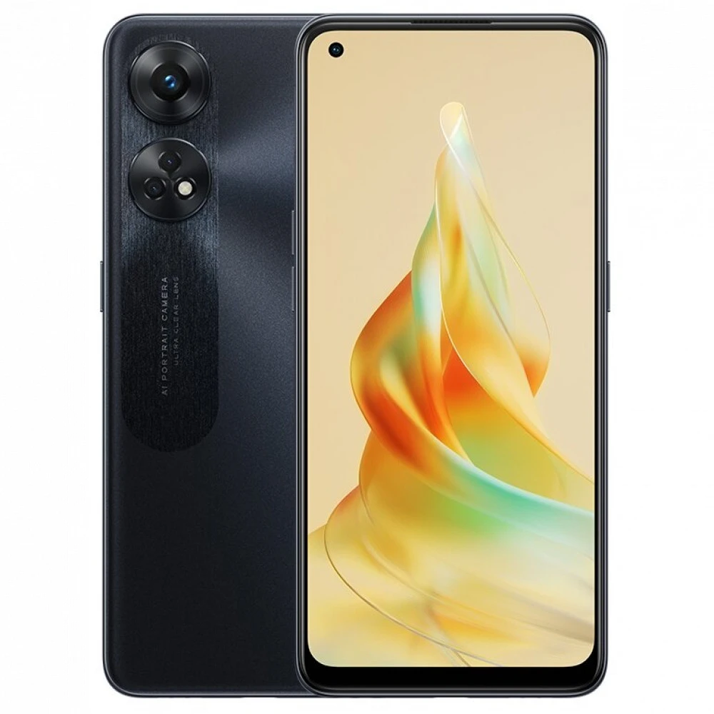 Смартфон Oppo Reno 8T CPH2481-Midnight Black 128 Гб, 8 Гб