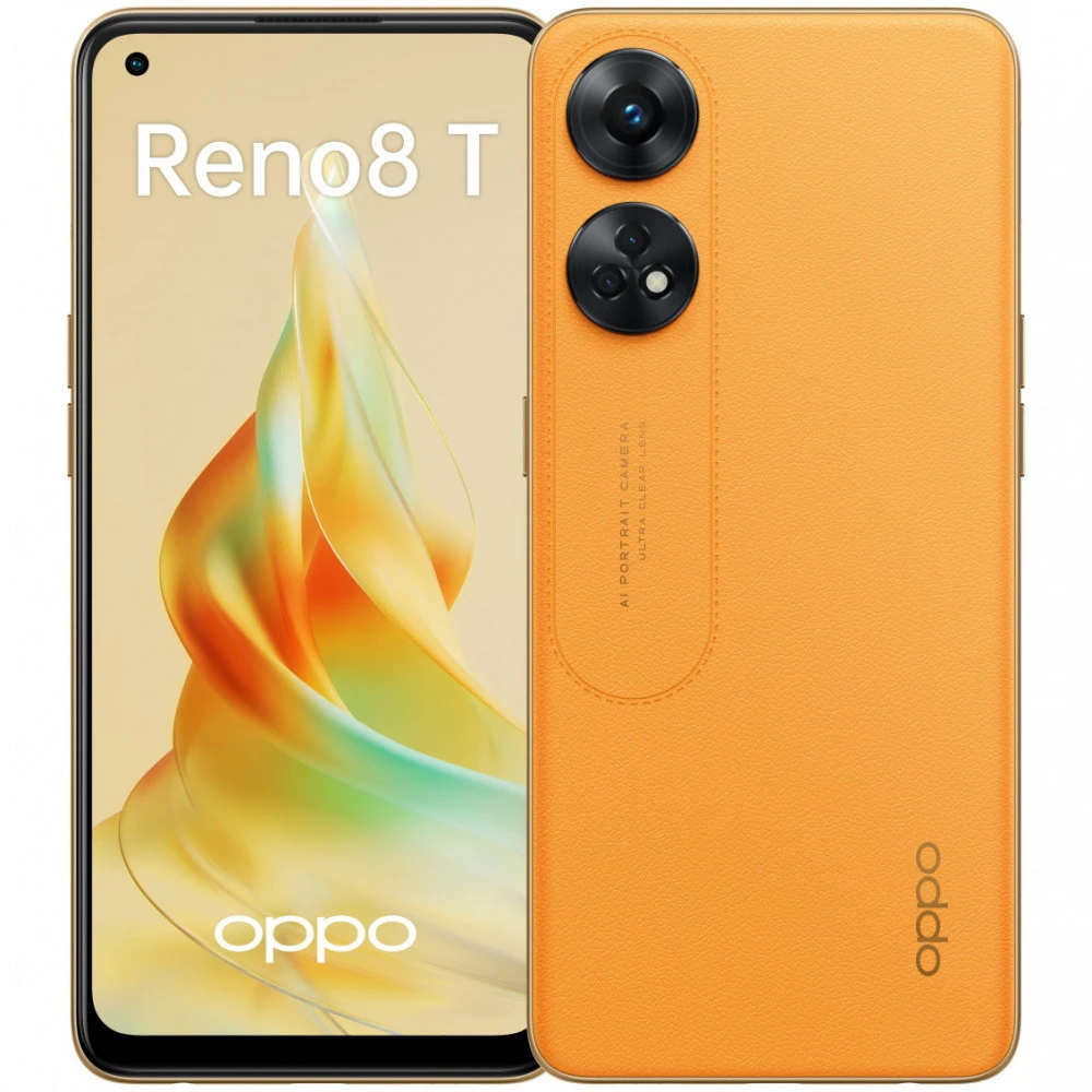 Смартфон Oppo Reno 8T CPH2481-Sunset Orange 128 Гб, 8 Гб