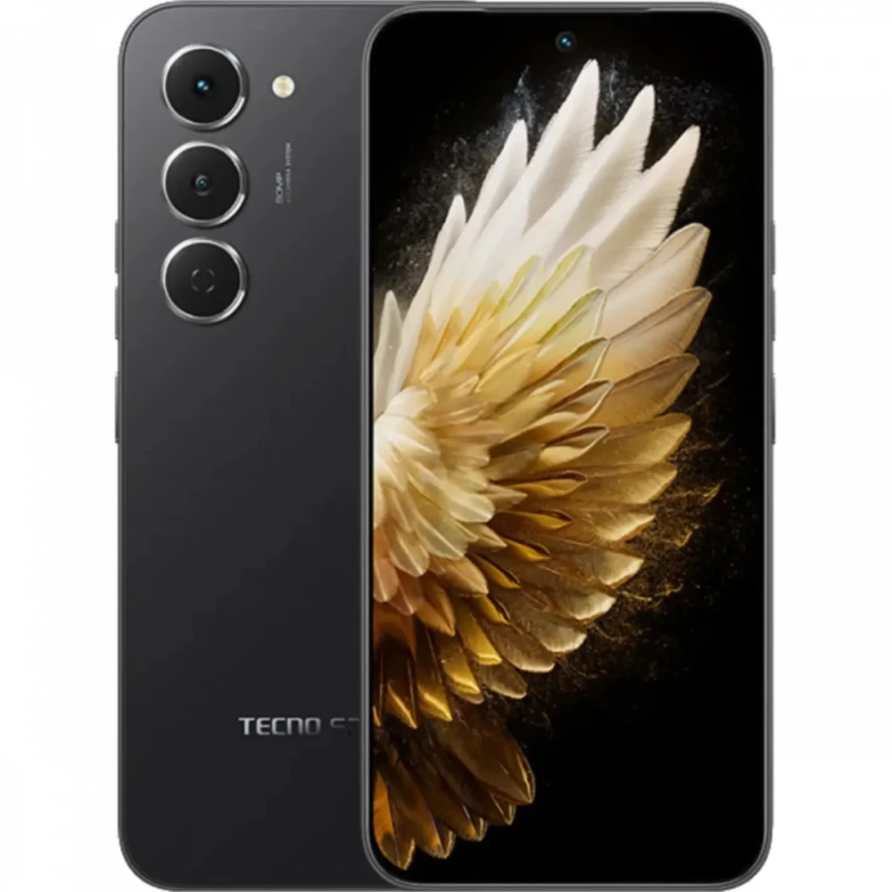 Смартфон TECNO Spark 40 Pro 8/128Gb Ink Black KM6 128+8 INK BLACK 128 Гб, 8 Гб