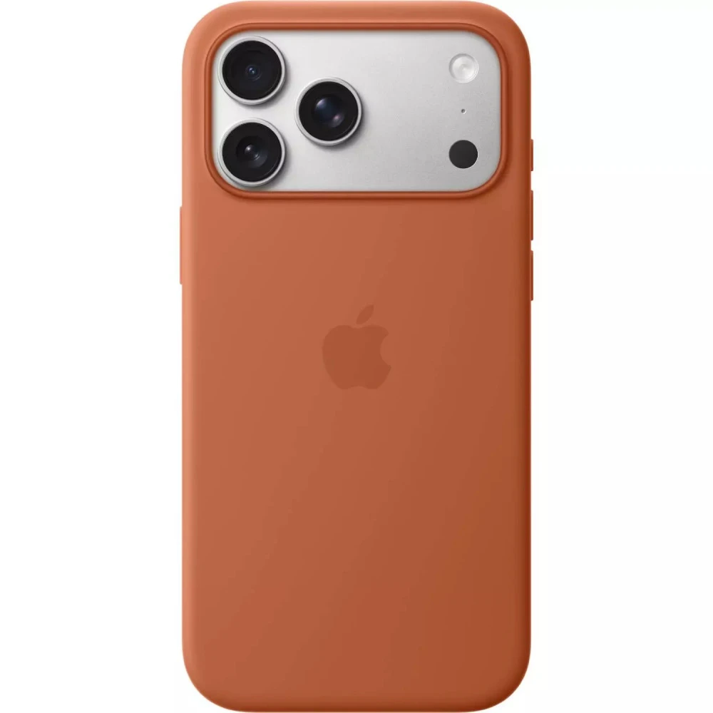 Аксессуары для смартфона Apple iPhone 17 Pro Max Silicone Case with MagSafe - Terra Cotta MGFQ4ZM/A