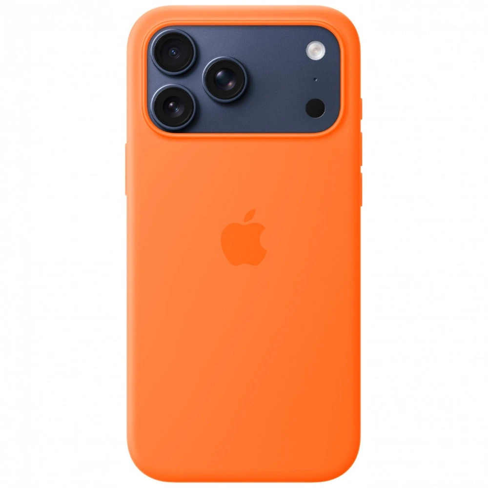Аксессуары для смартфона Apple iPhone 17 Pro Max Silicone Case with MagSafe - Orange MGFL4ZM/A