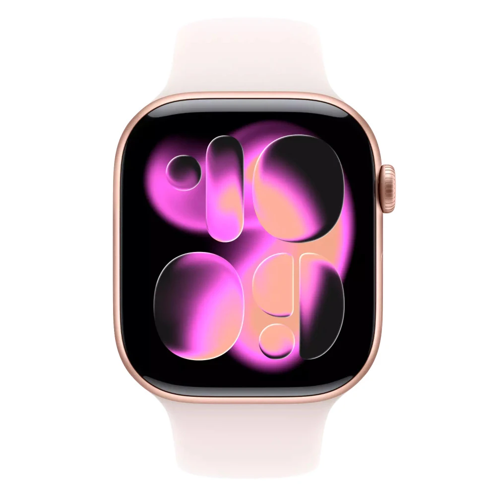 Apple Watch Series 11 GPS 42mm Rose Gold Aluminium Case with Light Blush Sport Band MEU04RK/A Смарт-часы