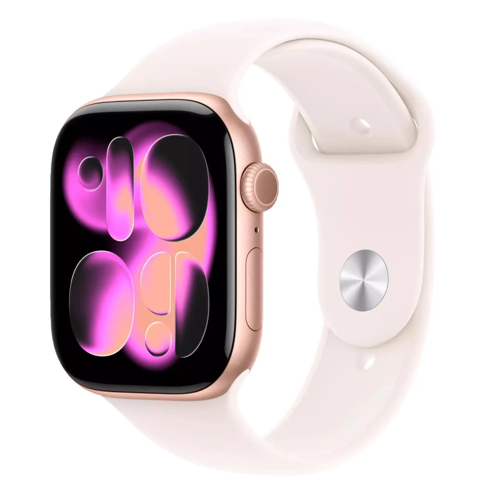 Apple Watch Series 11 GPS 42mm Rose Gold Aluminium Case with Light Blush Sport Band MEU04RK/A Смарт-часы