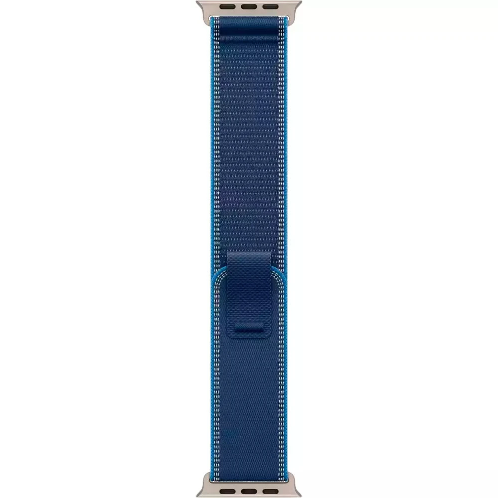 Apple Watch Ultra 3 GPS + Cellular 49mm Natural Titanium Case with Blue/Bright Blue Trail Loop MEWR4QR/A Смарт-часы